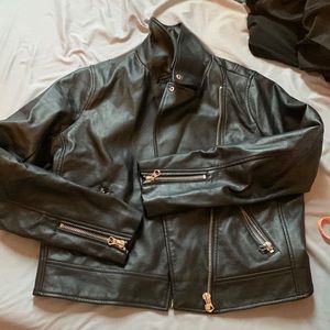 Leather jacket